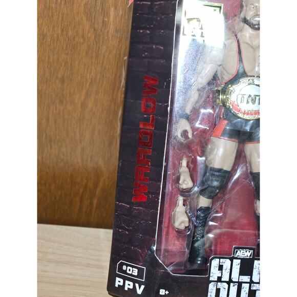 AEW All Elite Wrestling All Out Wardlow Action Figure - Picture 5 of 6